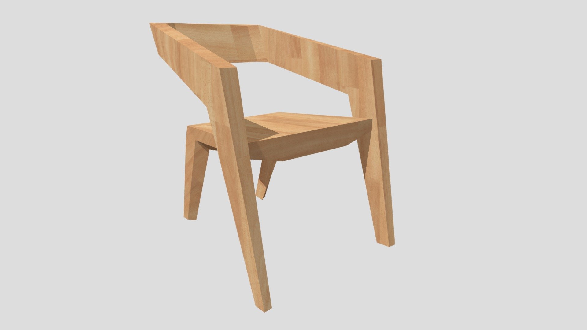 Minimal Chair 01 — Sketchfab embed 3D viewer