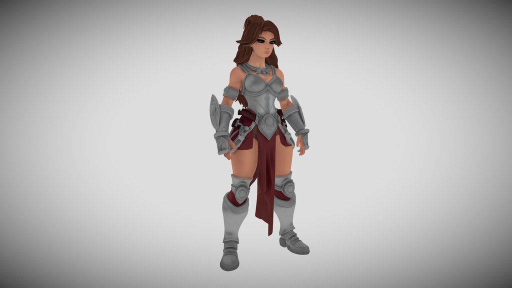 Redhead Princess Warrior