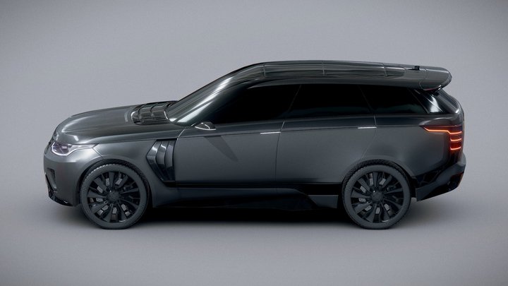 Range Rover Concept By K  E  N 3D Model