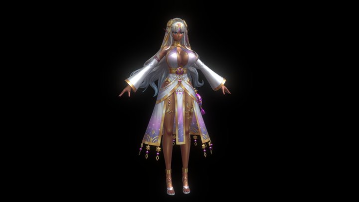 Anime queen – Modelo 3D gratuito STL
