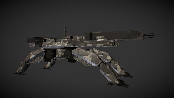 Maya Mech 3D Model