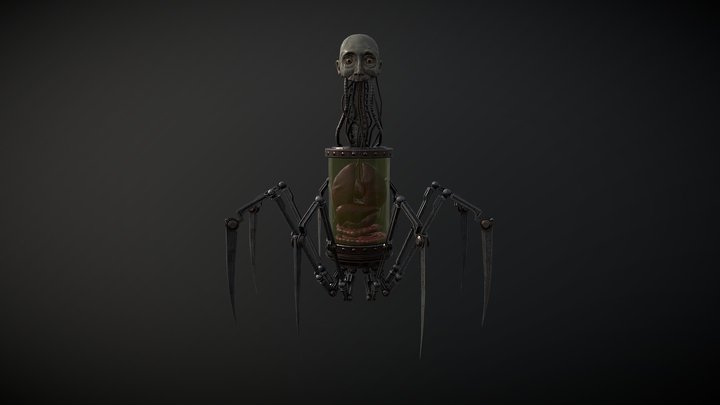 Horror Enemy 3D Model