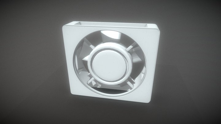 High-Performance PC Cooler 3D Model