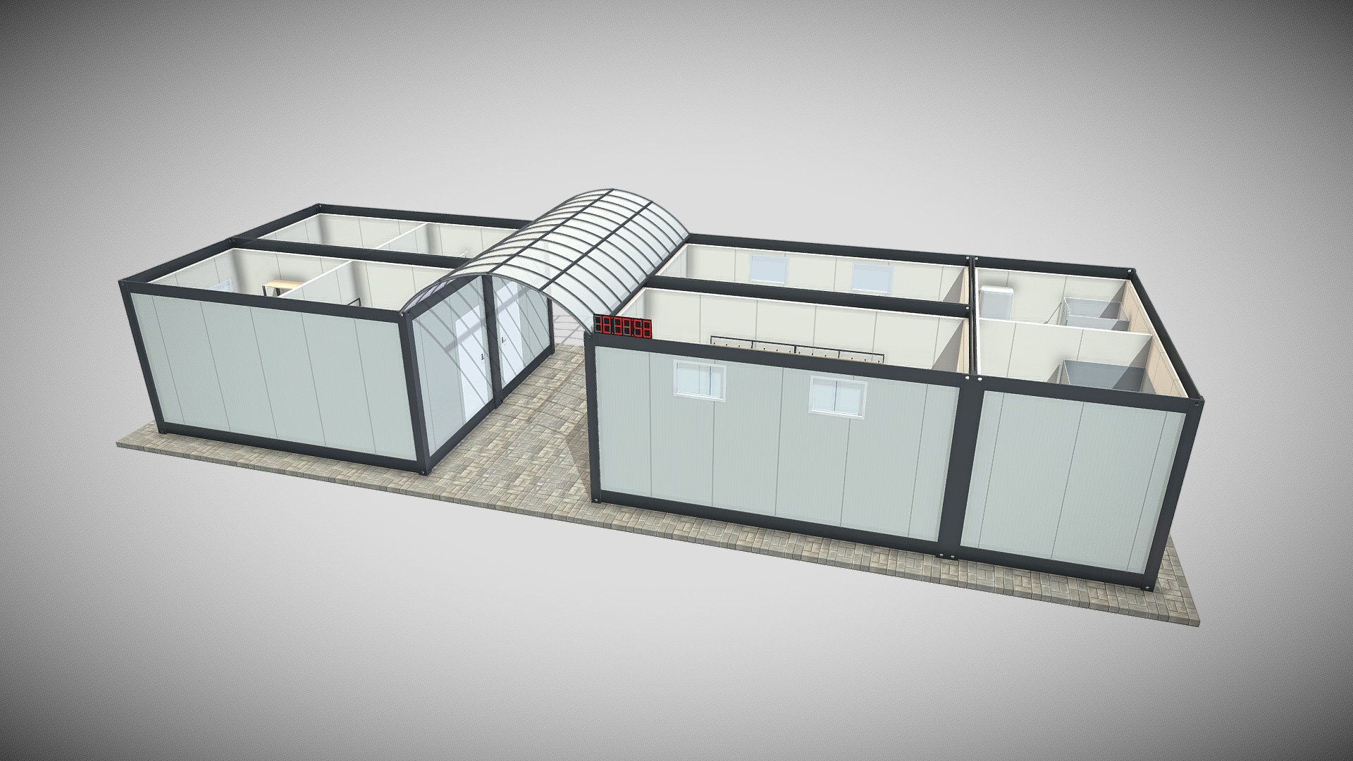 Kontener Orlik — Sketchfab embed 3D viewer