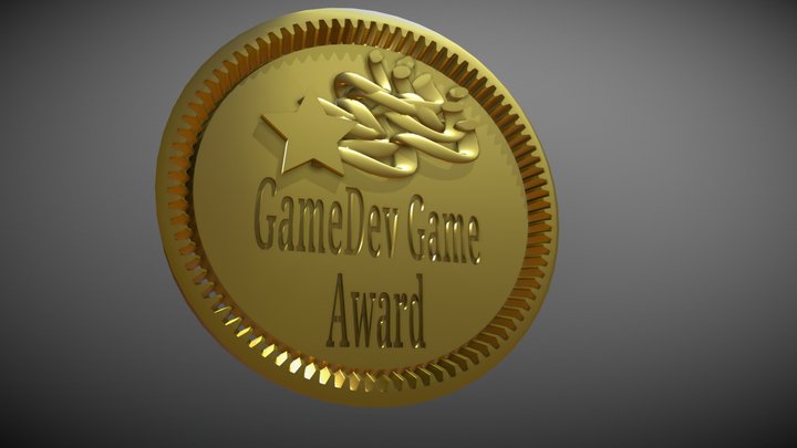 Game Dev Game Award 3D Model