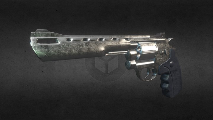 revolver 3D Model