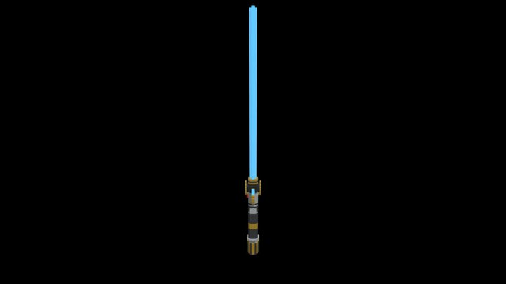 Stellan Gios Lightsaber (Hilted Lightsaber) 3D Model