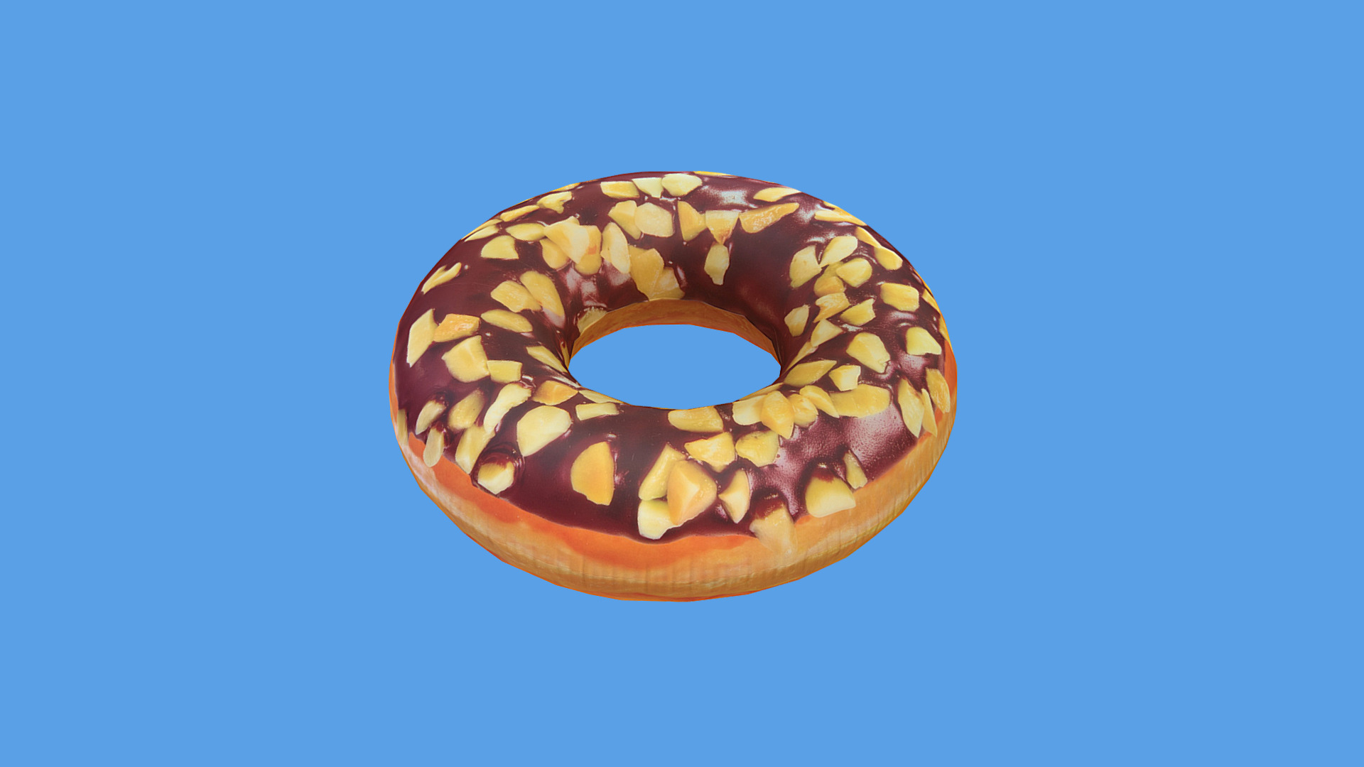 3D model DONUT BUOY - This is a 3D model of the DONUT BUOY. The 3D model is about a close-up of a snake.