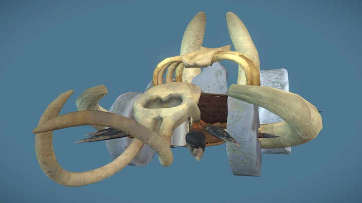 DAE Kart - Paleolithic Era 3D Model