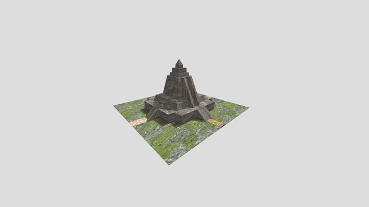 Aztec Temple Sketchfab test 3D Model