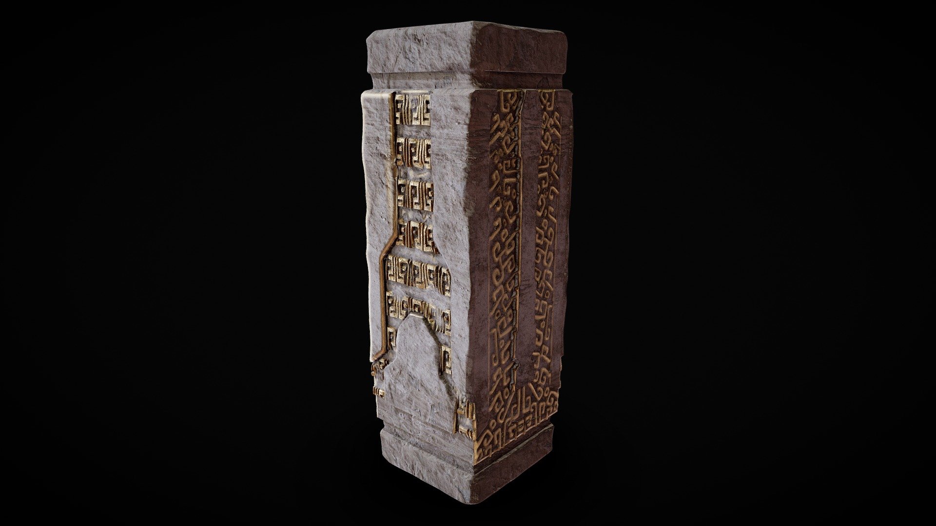 Sculpted Stone To Use As Nanite Mesh In UE5 - Download Free 3D Model By ...