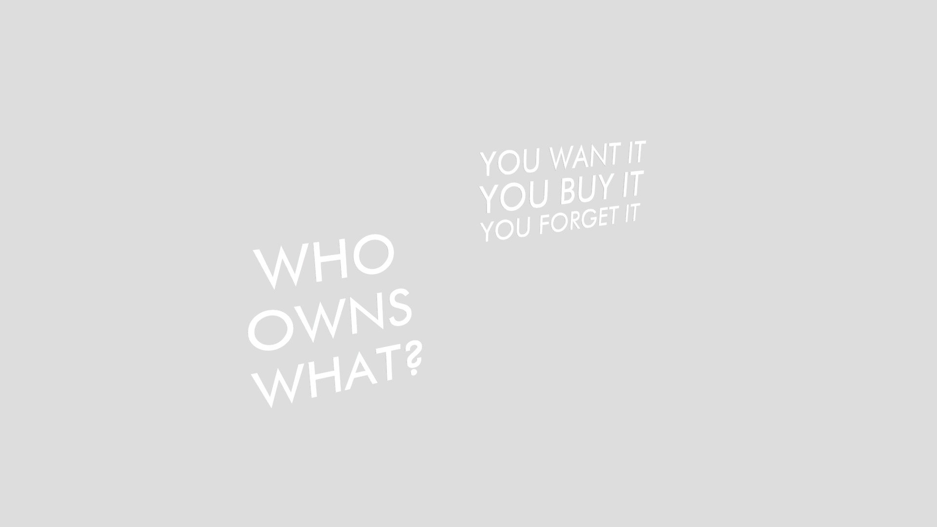 Who Owns What