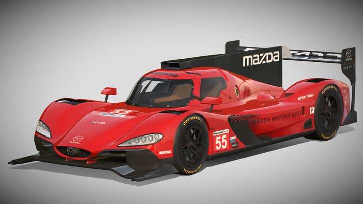 2018 Mazda RT24-P – Modelo 3D gratuito STL