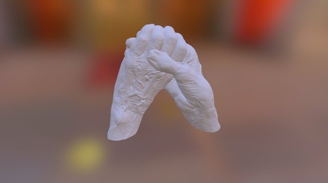 Holding Hands - 700 - 3D Printable 3D Model