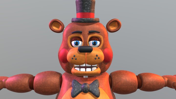 fnaf 2 assets - A 3D model collection by nitricswight - Sketchfab