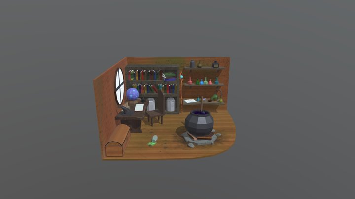 Wizard Laboratory 3D Model