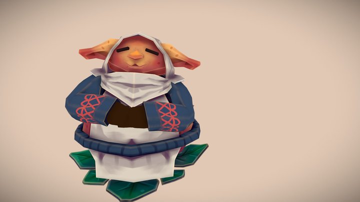 Groundfolk: Mama Maahinen 3D Model