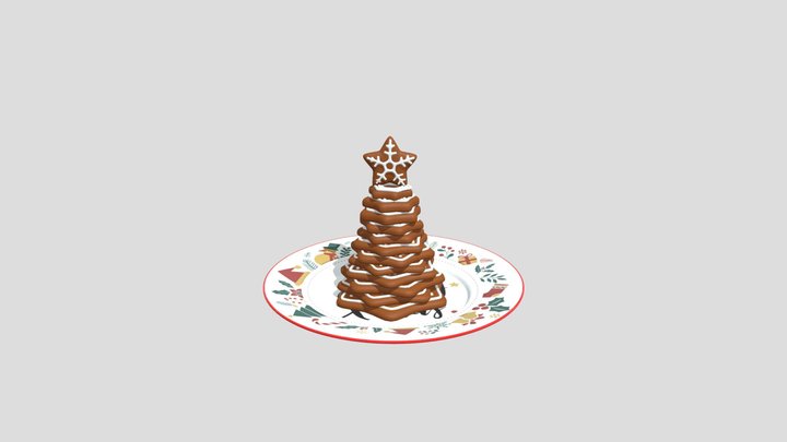 gingerbread_tree 3D Model