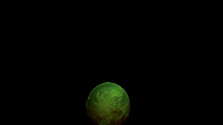 Planet Irk 3D Model