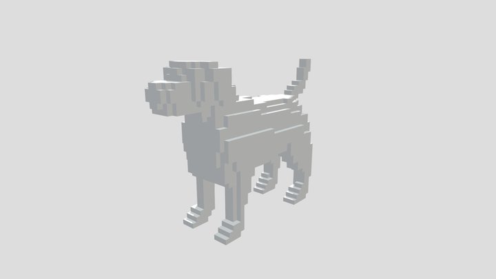 Beagle 3D Model