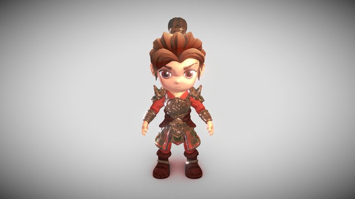 WUSHI_UV_LOW 3D Model