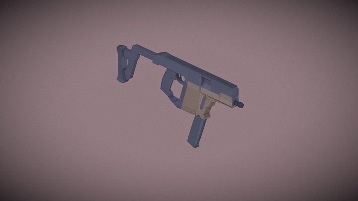 Low-Poly: Kriss Vector 3D Model