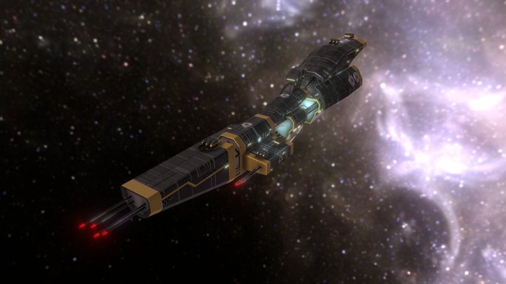 Fan made Fractured Space TDS "Striker" 3D Model