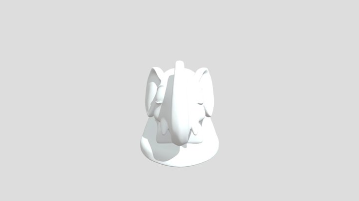 Sleeping Baby Elephant Phone Holder – Gratis 3D-model STL