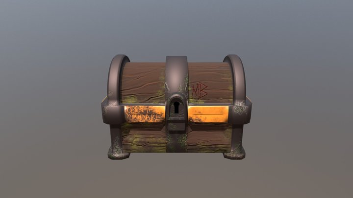 KNB137 Assignment 1: Project 1 Treasure Chest 3D Model