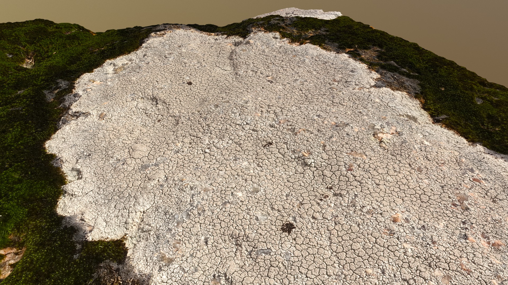 3D model Lichenhir - This is a 3D model of the Lichenhir. The 3D model is about a large rocky area.