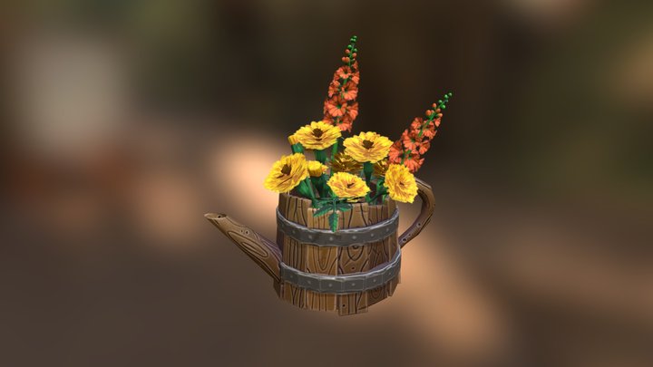 Watering Can! 3D Model