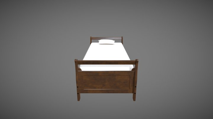 Bed_01 3D Model