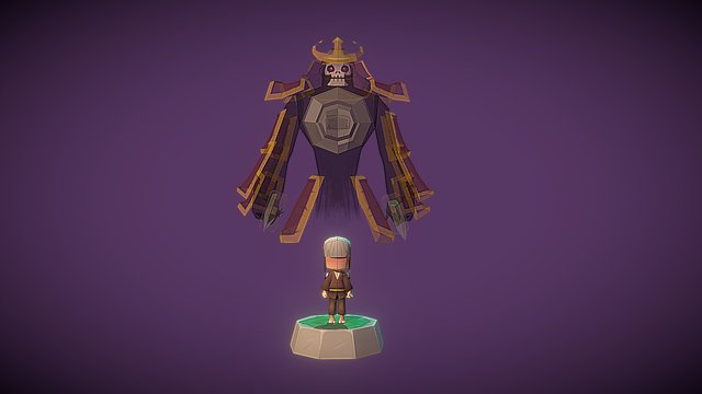 Incantation Samurai 3D Model