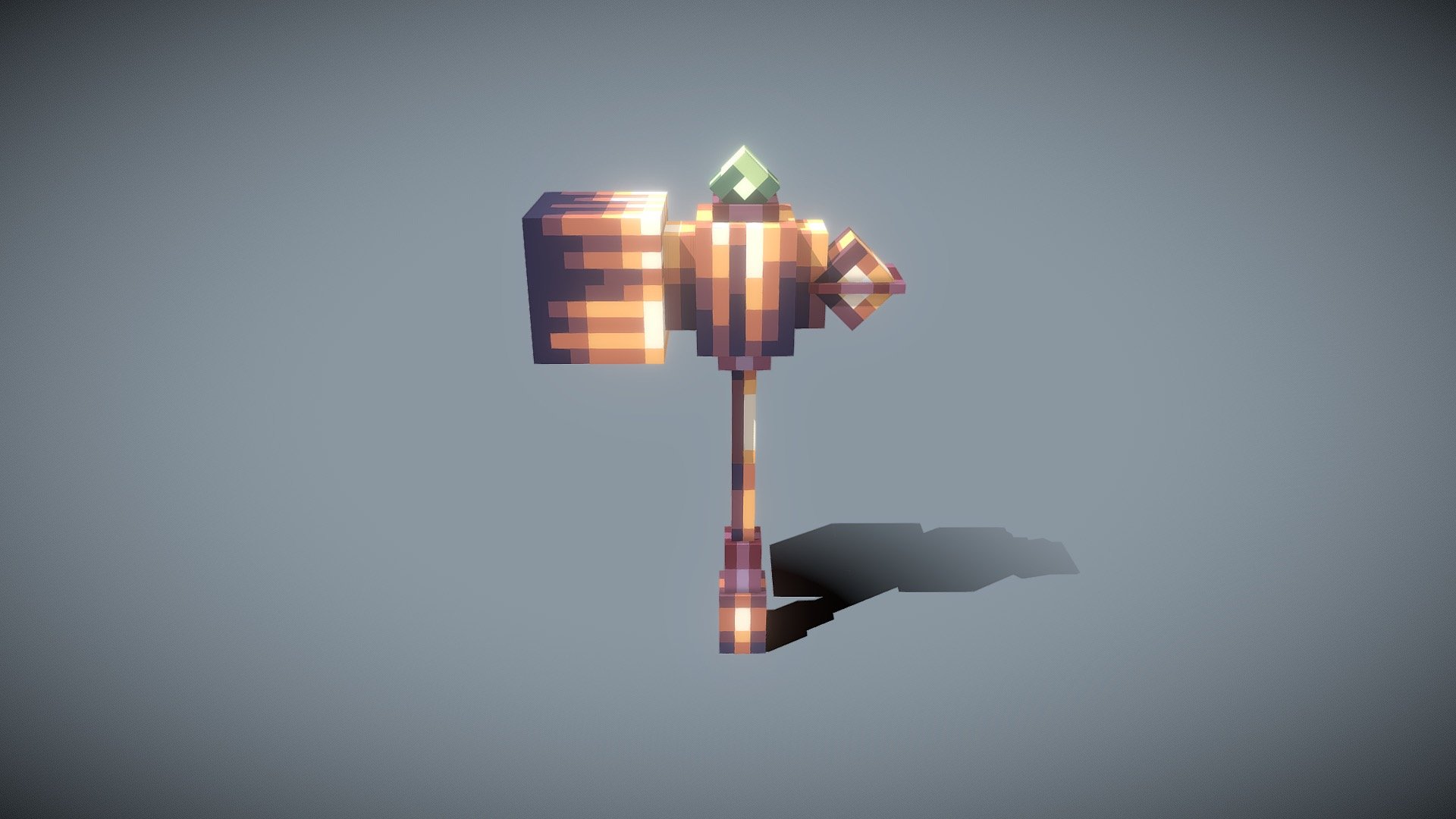 2022 | Golden Hammer - 3D model by Became (@ed63533880) [fe9a775 ...