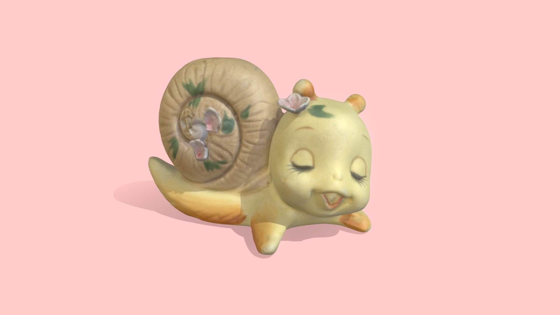 Snail Baby Statuette Download Free 3D model by Arkify 3D (arkify