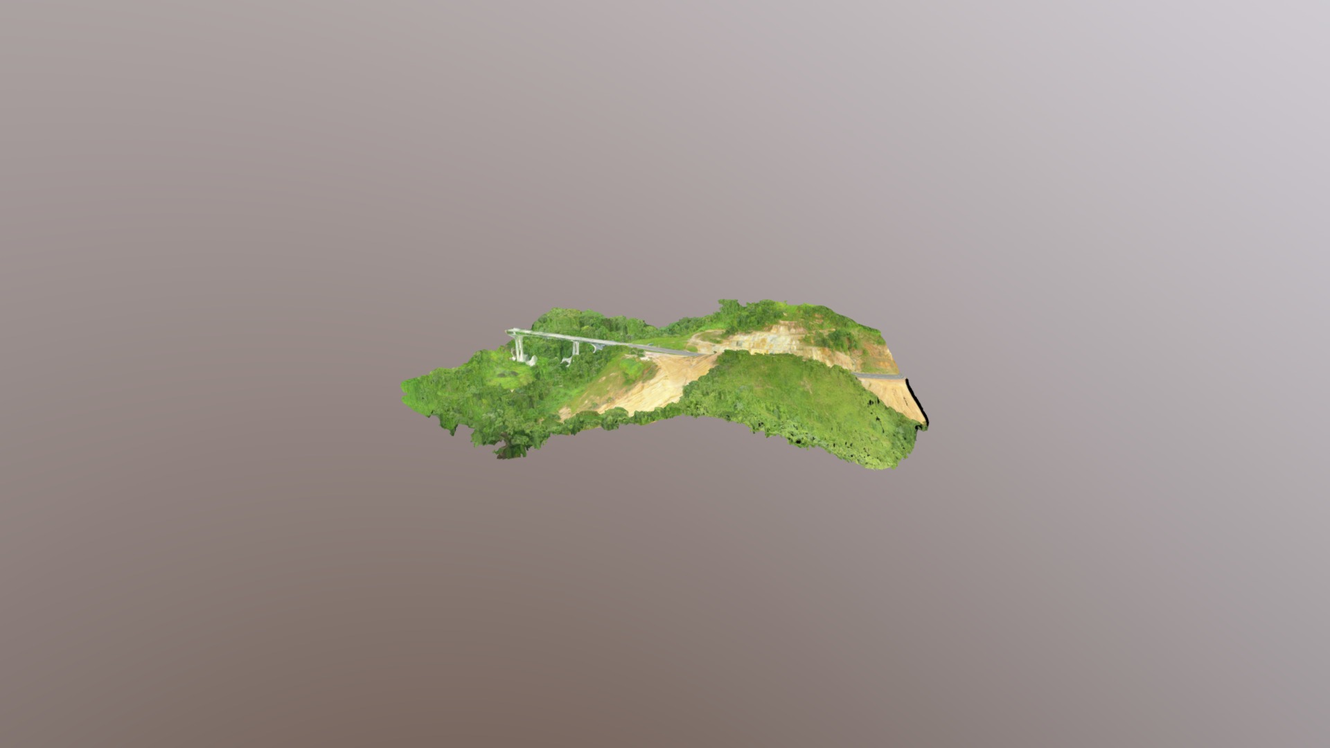 Km 48 de la ruta N° 27. 3D model by LanammeUCR OGEO (lanammeucrm3d