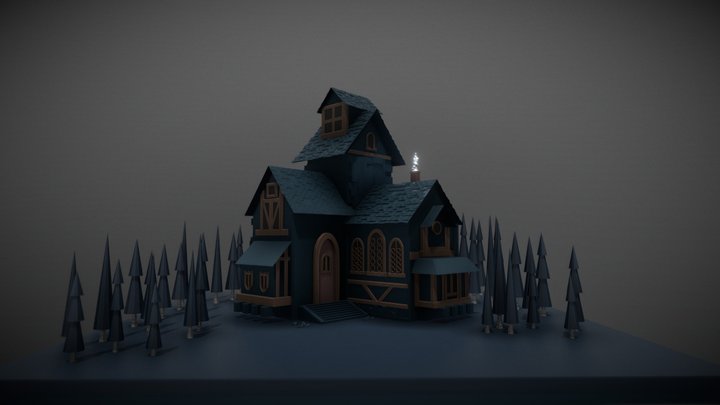 House scene 3D Model