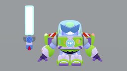 Buzz Lightyear 3D Model (Free) - Download Free 3D model by WoodyFan ...