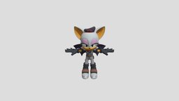 rouge_the_bat_free_riders - Download Free 3D model by tahagamer781 ...