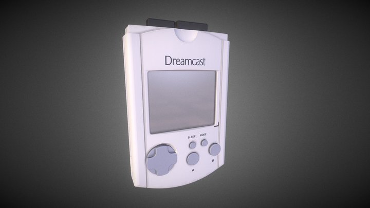 dreamcast vmu2 3D Model