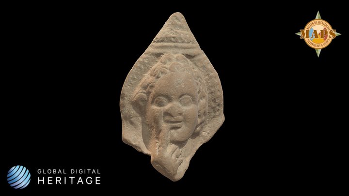 Harpocrates terracotta figuring fragment