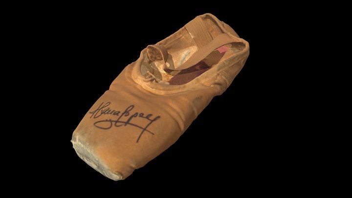 Autographed Ballet Slipper (Iliana Lopez) 3D Model
