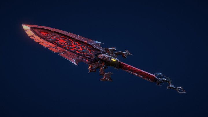 Crimson Fang 3D Model