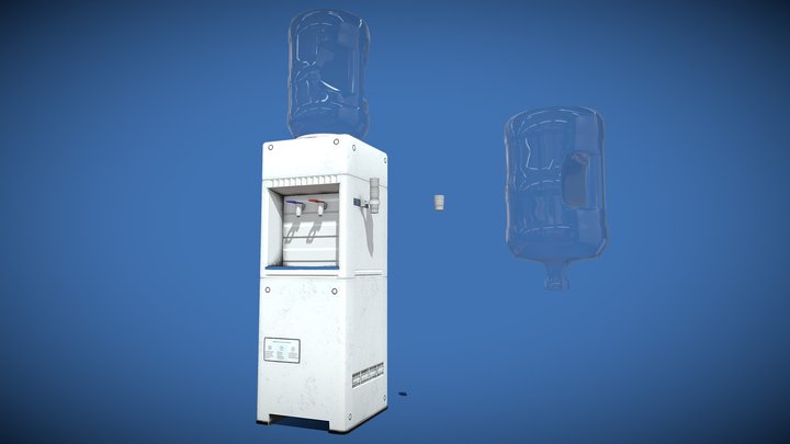 Water Cooler_12_MB – Modello 3D gratuito STL