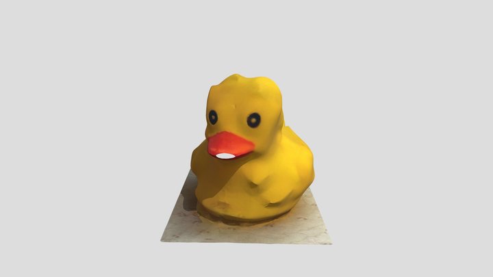 Patito de goma 3D Model