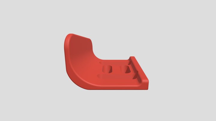 L H Tri/TT armrest 15deg 3D Model