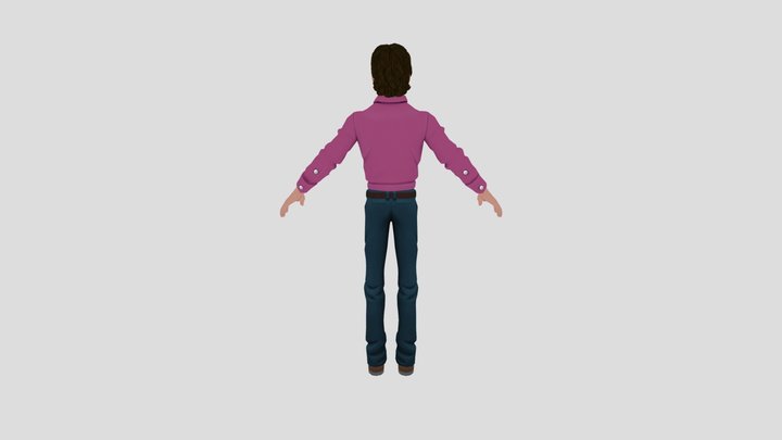 John Lennon Sgt Pepper 03 3D Model
