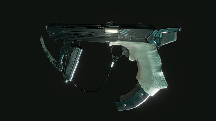 Dian Pistol 3D Model