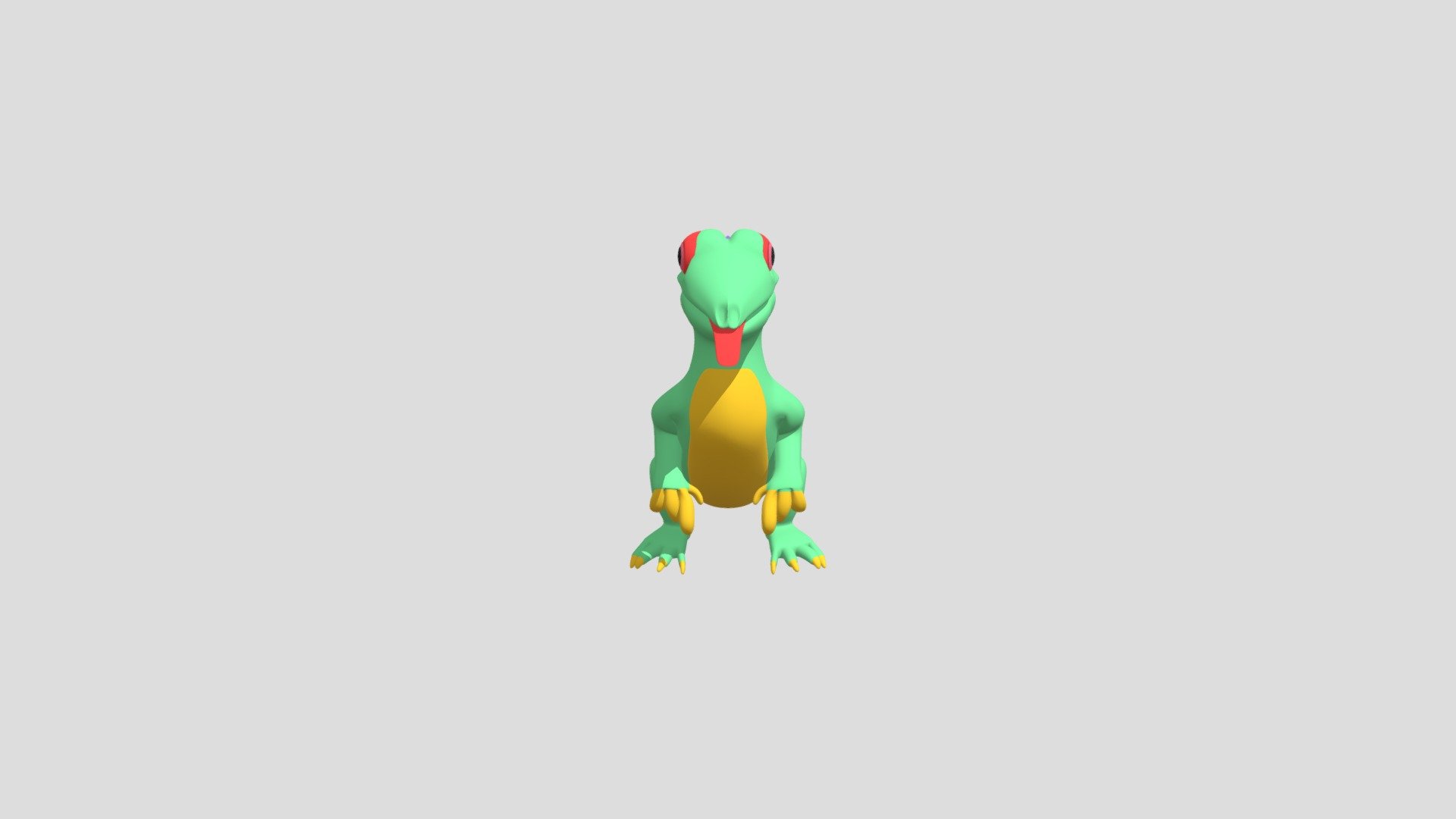 Iguana - 3D model by missnight [fea5f27] - Sketchfab