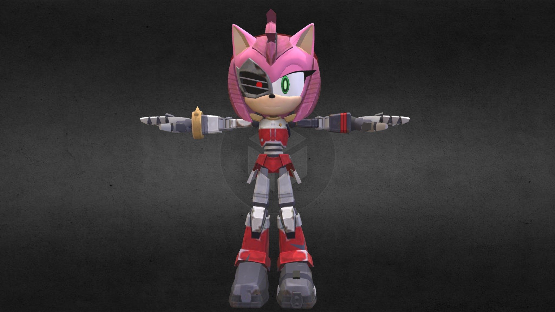 Metal Sonic (prime) and Rusty Rose in 2023